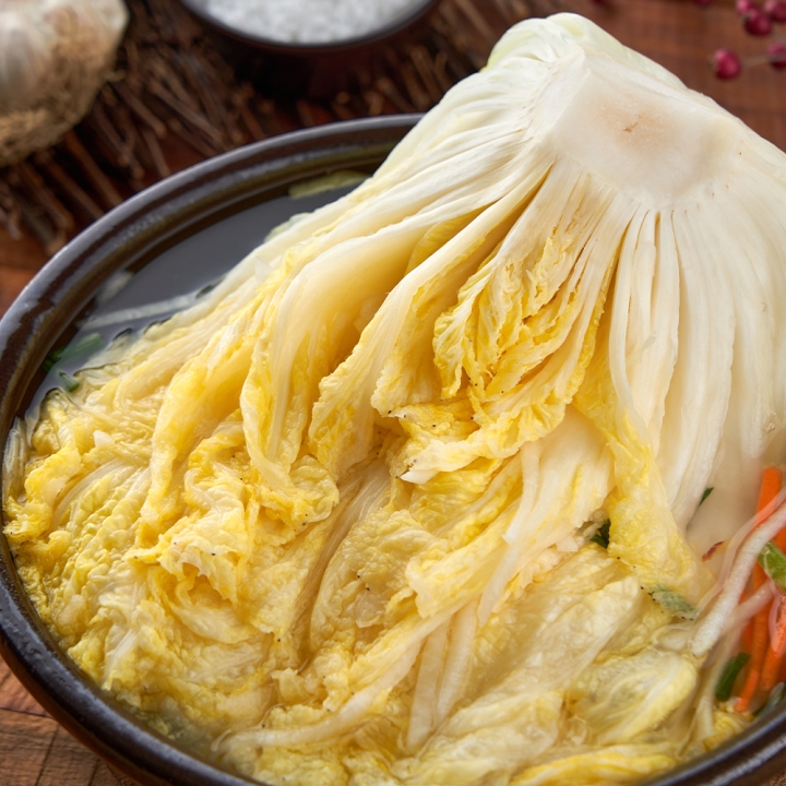 대통령상 수상 전라도 백김치