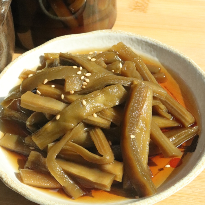 엄마의 손맛 궁채장아찌 1kg (국내생산)